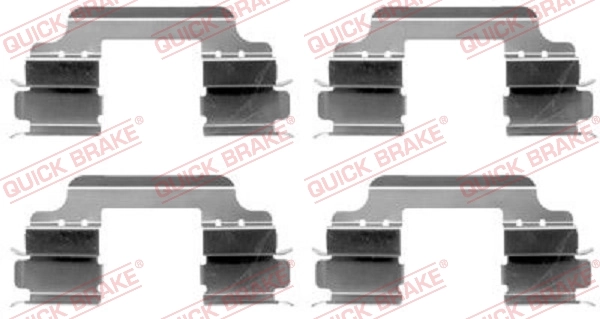 Accessory Kit, disc brake pad